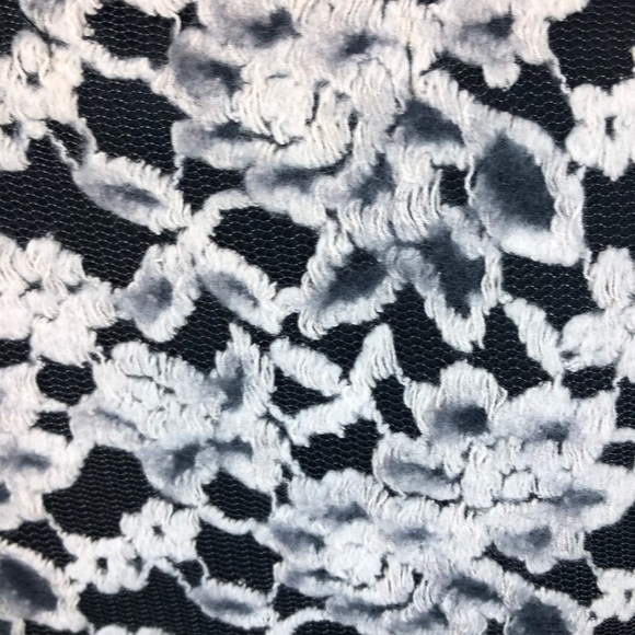 A'reve Black & Cream Floral Embroidered Whimsigoth Fairy Whimsy Dress Size Small - Picture 6 of 9